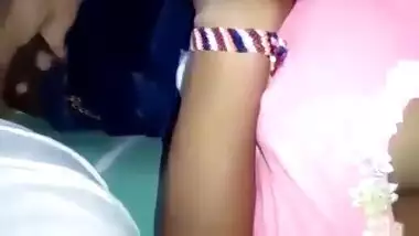 Exclusive- Horny Indian Girl Boob Pressing By Lover