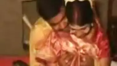 real sex with wife taken by his friend at marriage night 