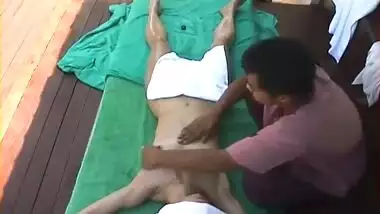 Hidden Cam Bali Female Tourist Gets a Happy Ending Massage From Local Massage