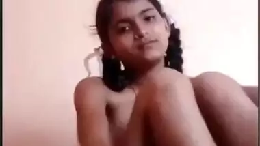 Cute Girl Showing boobs and pussy