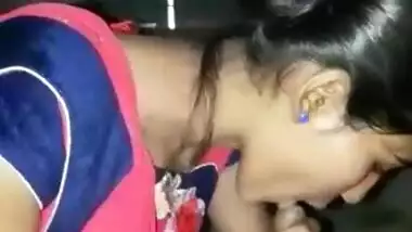 Desi village girl sucking cock