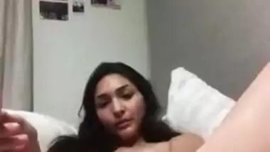 Desi cute girl fingering pussy selfie cam video-10