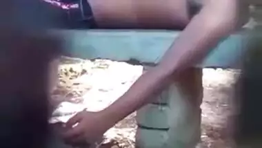 Desi bus stop sex outdoor Valentine day sex