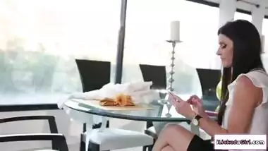 Hot employee lets boss eat her pussy