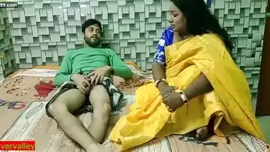 Indian hot NRI wife secret sex with handsome college boy! Fuck me hard