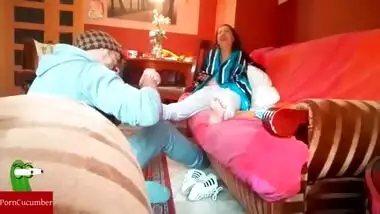 Indian milf having fun with her servant