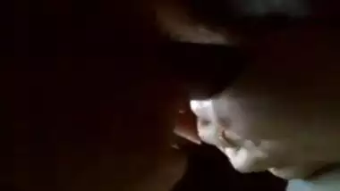 Indian guy receives deep throat by a Mature Auntie