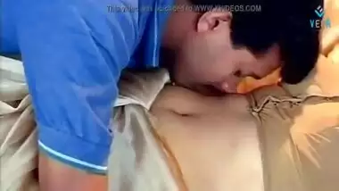 Mallu Maria in bed kissing scene and boobs show...