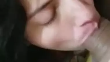 Delhi Gf Giving Deepthroat Bj to Lover