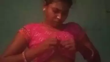 Horny village wife selfie sex video