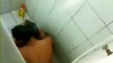 Indian bathroom sex of a bhabhi and her lover