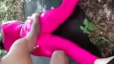 Crazy Indian Couple Outdoor Fucking