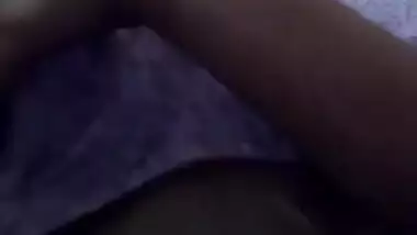 Desi girl show her big boob selfie video 6