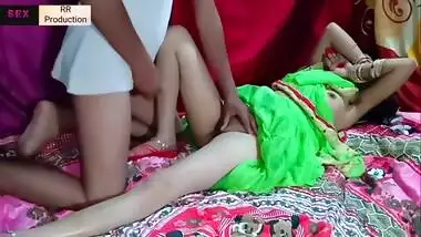 Indian wife fucking after wedding night, honeymoon