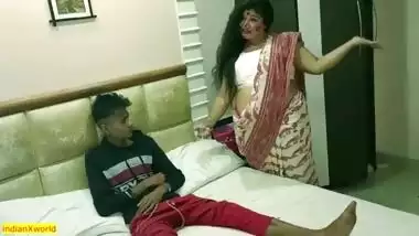 Indian Bengali Stepmom First Sex with 18yrs Young Stepson! With Clear Audio