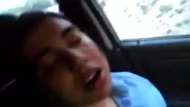 Blue top indian teen fingered in car indian sex video
