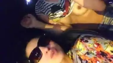 Horny Delhi Girls Showing Boobs After Party