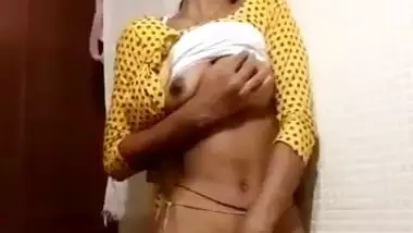 Indian college teen selfie