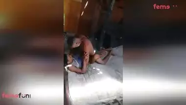 Village Desi girl in the barn fucked by devar