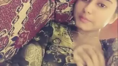 Beautiful desi girl selfie video