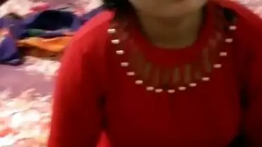 Sexy Desi Girl Boobs and Pussy Record by BF