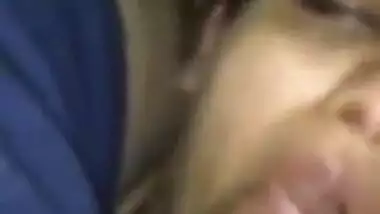 Horny Indian Aunty Sucking And Biting Penis And Balls