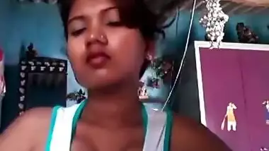 Super horny village girl