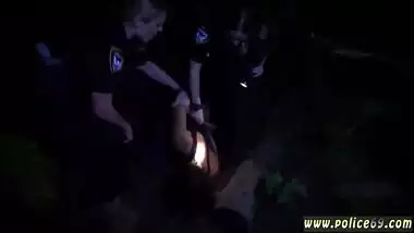 Lesbian blonde big tits police Car Jacking Suspect gets the 