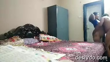 Punjabi Aunty Fucked by Owner in Alone Home