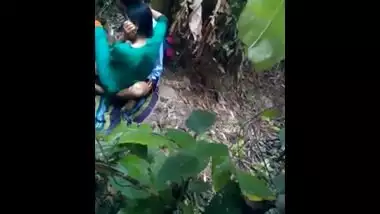 Newly wed couple enjoy outdoor sex on their honeymoon