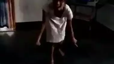 Sexy Telugu Teen Dancing Without Pants