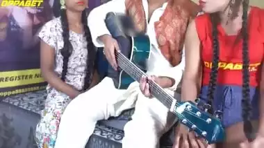 Indian XXX Music Teacher Fucks Students with Hindi voice