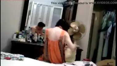 Saw My Hot Bhabhi Showing Ass While Dressing