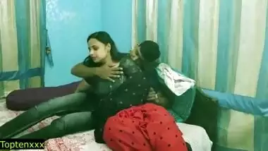 Indian teen boy fucking his sexy hot bhabhi secretly at home !! Best indian teen sex