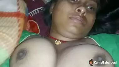 Husband enjoys his wife’s big boobs and cums on her face