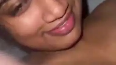 Indian Cute Girl Riding Her Husband