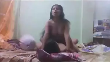 Desi legal age teenager rides her boyfriend and enjoys hardcore home sex