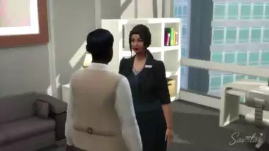 Indian boss with his arab secretary