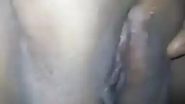 Desi Indian clean shaved pussy being licked