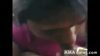 Indian Blowjob Her Lover Outdoor