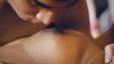 Hot college girl sucking her bf dick