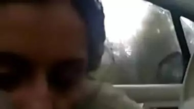 Mallu Blowjob inside car