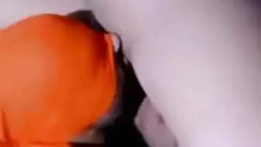 Live Desi sex show of Indian pair in Tango