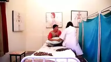 Hot sex, nurse has romance with patient in a hospital