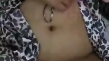 Horny desi bhabhi playing with dildo