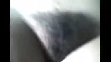 Playing With Bihar Girl’s Hairy Pussy