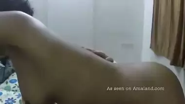 Amateur Indian chick rides cock.