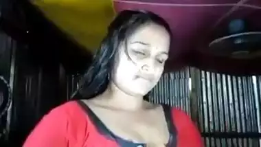 Busty hot wife Dehati nude MMS video