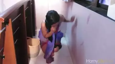 Big Boobs Tamil Maid With Cleaning House While Getting Filmed Naked In Indian Desi Porn