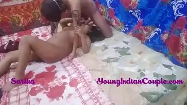 Petite Indian teen wakes up and fucks